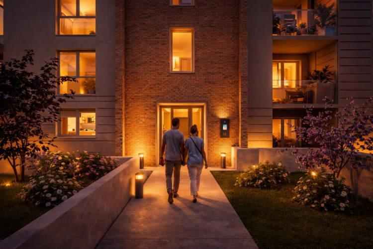 NUOVA COSTRUZIONE A MONTICELLI: GIARDINO PRIVATO, LOGGIA E AMPIA TAVERNA