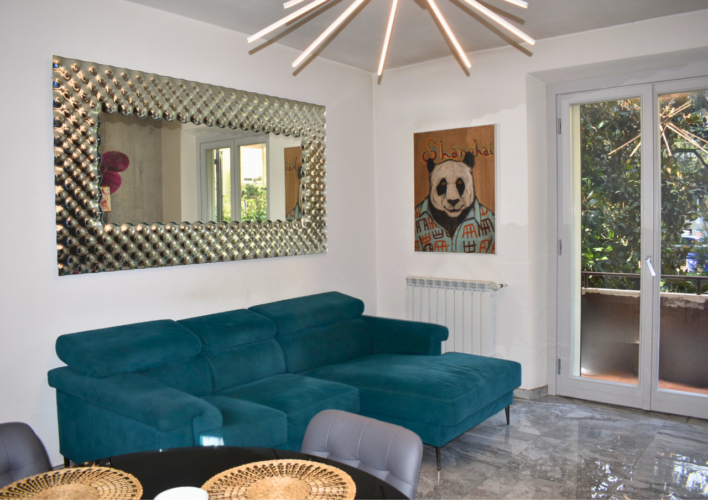 INTERNA VIA EMILIO LEPIDO: TRILOCALE RISTRUTTURATO