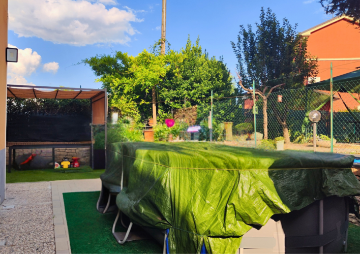 INDIPENDENZA E VERDE A BOTTEGHINO: TRILOCALE CON GIARDINO