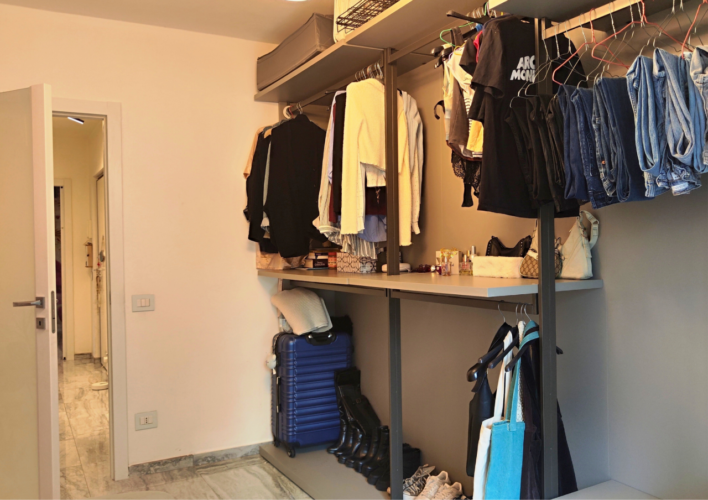 INTERNA VIA EMILIO LEPIDO: TRILOCALE RISTRUTTURATO