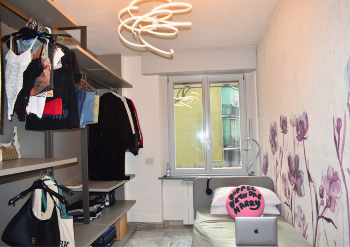 INTERNA VIA EMILIO LEPIDO: TRILOCALE RISTRUTTURATO