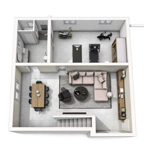 NUOVA COSTRUZIONE A MONTICELLI: GIARDINO PRIVATO, LOGGIA E AMPIA TAVERNA